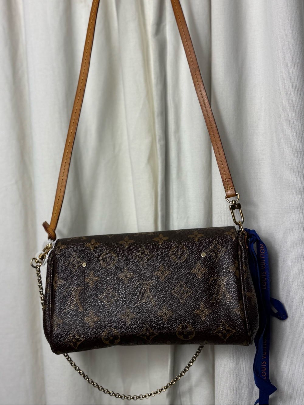 Y2K/90 Louis Vuitton Monogram Favorite PM Mini Clutch Shoulder Bag COA Crossbody - Picture 4 of 16